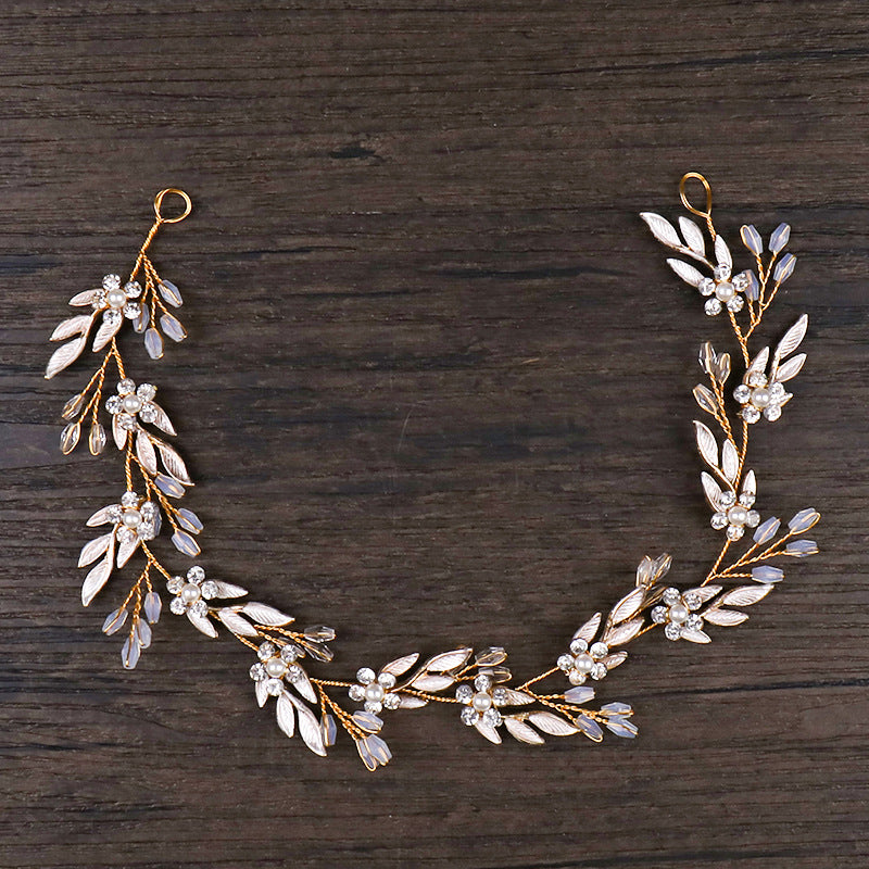 FloraElegance™ Bridal Hair Band
