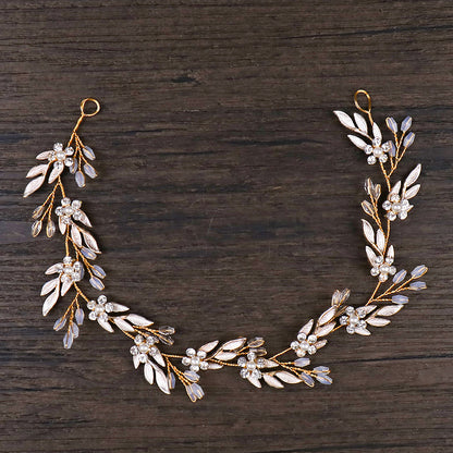 FloraElegance™ Bridal Hair Band