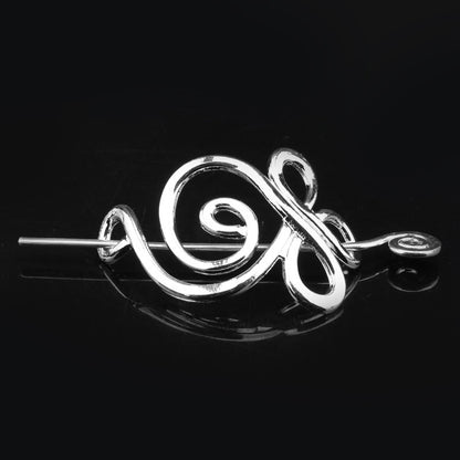 EleganceSlide™ Retro Metal Hairpin