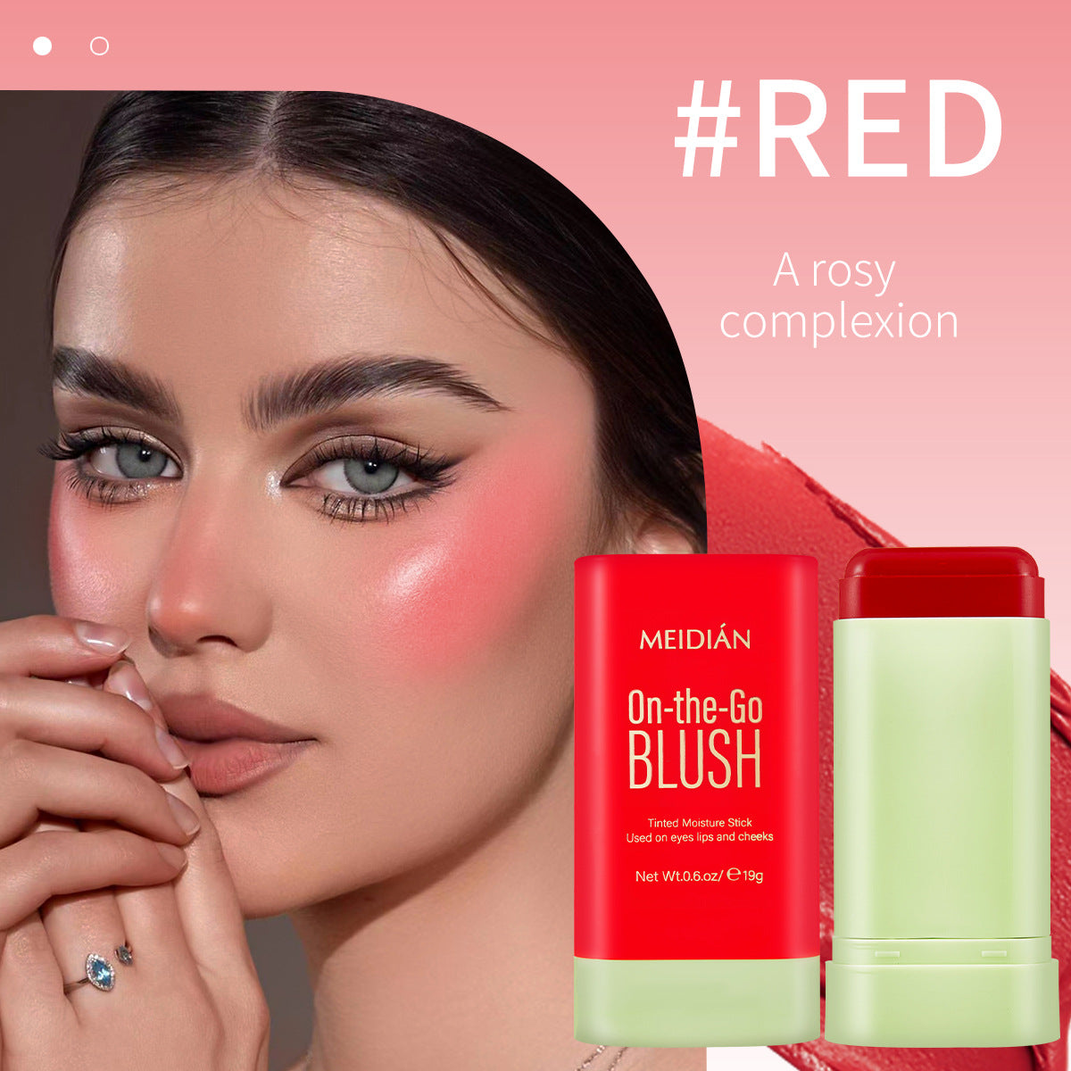 GlowMe™ Natural Nude Rouge Blush (19g)