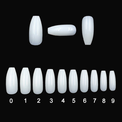 ClearPro™ 500-Piece Natural Transparent Fake Nails
