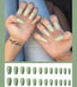 GlamFrost™ Frosted Ballet Fake Nails (24pcs Set)