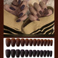 GlamFrost™ Frosted Ballet Fake Nails (24pcs Set)