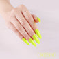 AlmondGlam™ Long Pointed Solid Color False Nails