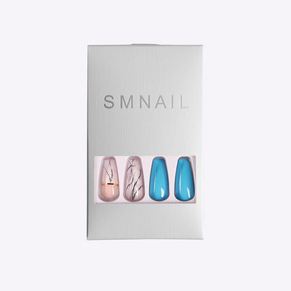 MarbleBallet™ Coffin Fake Nails (24pcs Set)