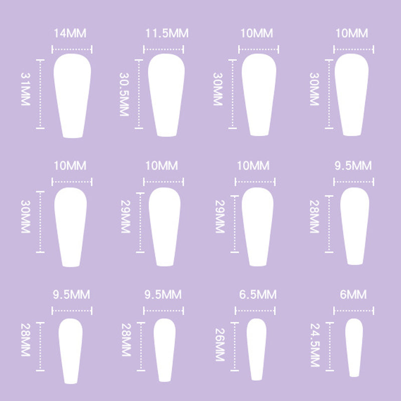 ArtisNail™ Detachable Press-On Fake Nails (24pcs Set)