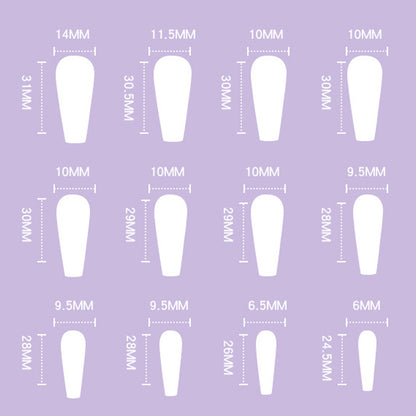 ArtisNail™ Detachable Press-On Fake Nails (24pcs Set)