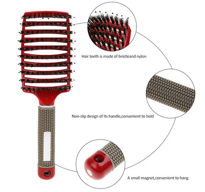 ScalpEase™ Anti-Tangle Hairbrush
