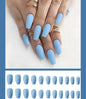 GlamFrost™ Frosted Ballet Fake Nails (24pcs Set)