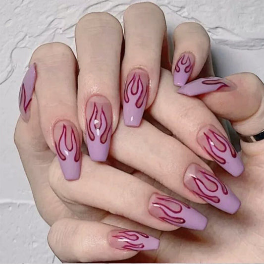 SoftGlam™ Finished Press-On False Nails (24pcs Set)
