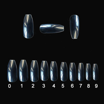 ClearPro™ 500-Piece Natural Transparent Fake Nails