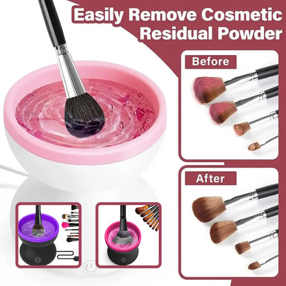 GlowSpin Pro – Electric Makeup Brush Cleaner