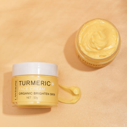 GlowRoot™ Turmeric Skincare Set – Cream & Essential Oil