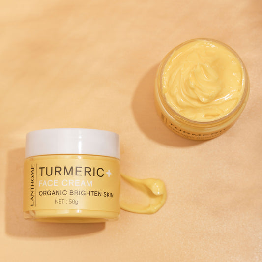 GlowRoot™ Turmeric Skincare Set – Cream & Essential Oil