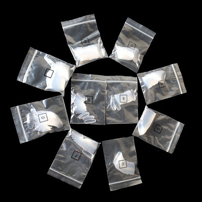ClearPro™ 500-Piece Natural Transparent Fake Nails