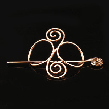 EleganceSlide™ Retro Metal Hairpin