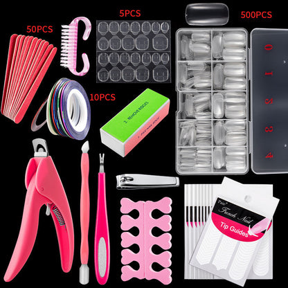 ProFrench™ 500-Piece Acrylic French Nails Set