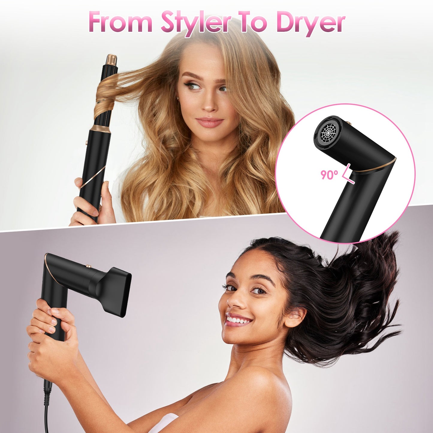 StylePro™ 5-in-1 Hot Air Hair Styler