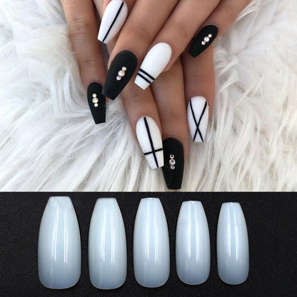 ClearPro™ 500-Piece Natural Transparent Fake Nails