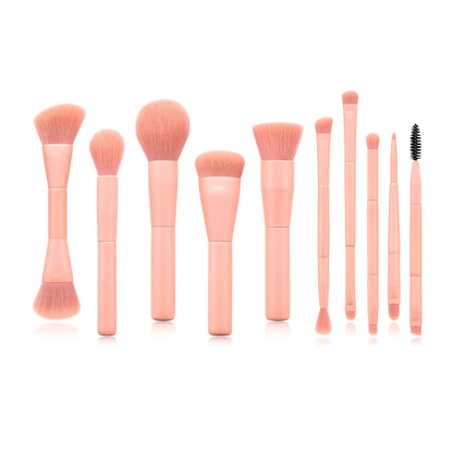 GlamPro™ 10-Piece Makeup Brush Set