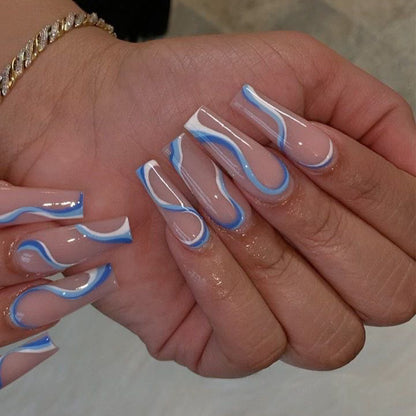 SoftGlam™ Finished Press-On False Nails (24pcs Set)