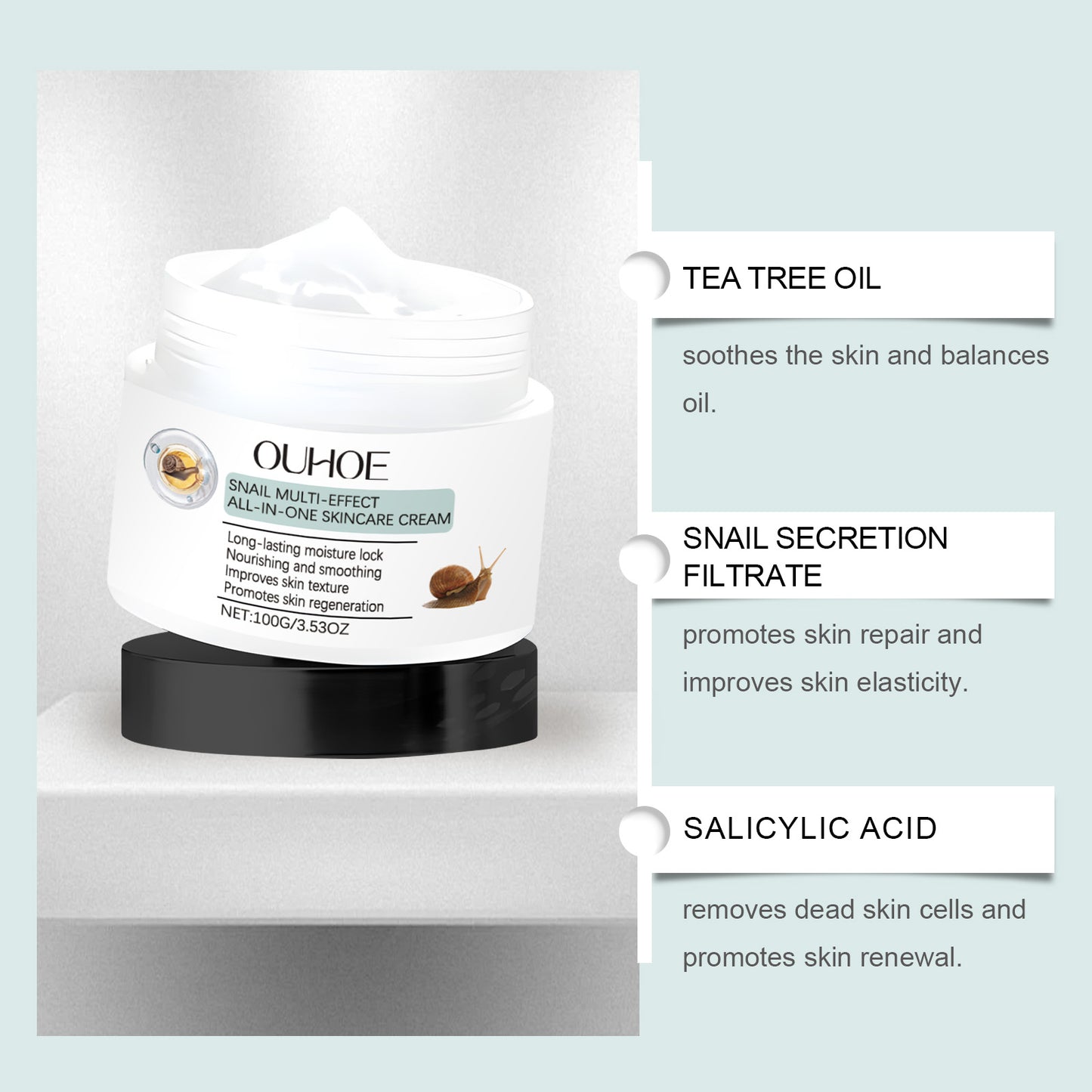 SnailGlow™ Multi-Effect Skincare Cream
