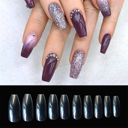 ClearPro™ 500-Piece Natural Transparent Fake Nails