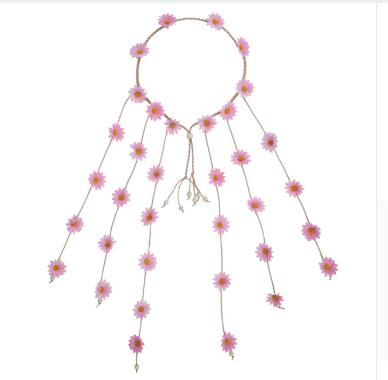 BohoBloom™ Sunflower Garland Hair Band