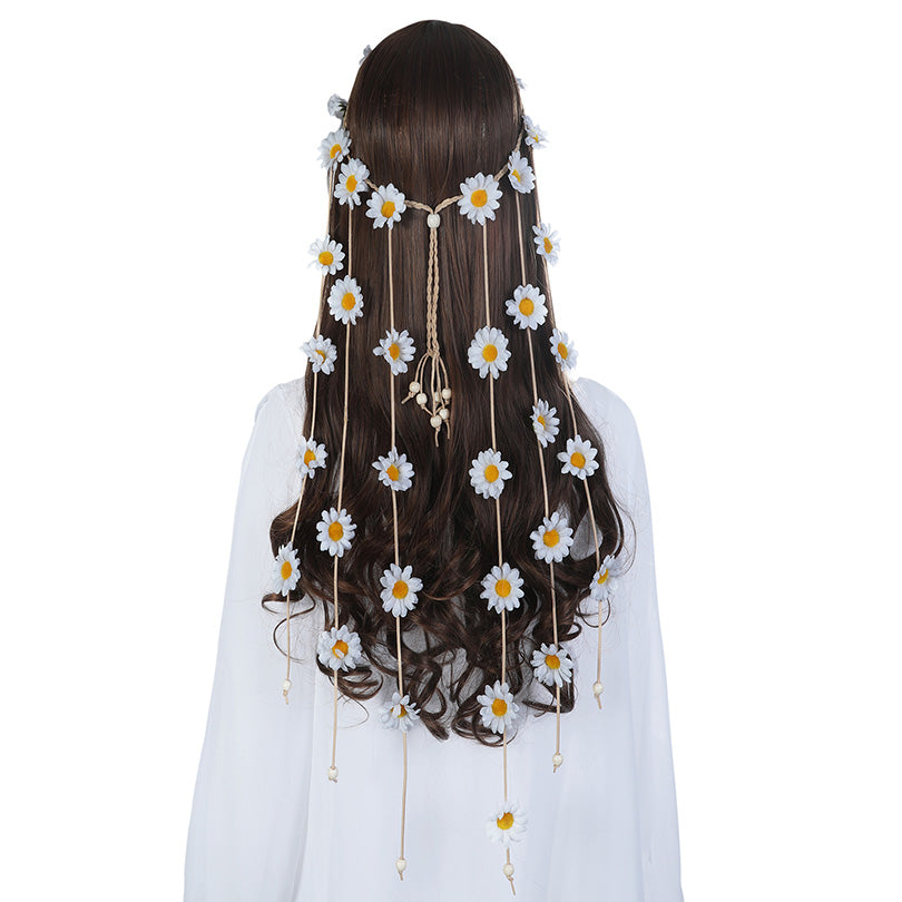 BohoBloom™ Sunflower Garland Hair Band