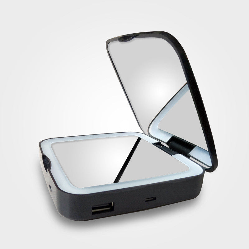 LumiGlow™ LED Makeup Mirror with Magnification