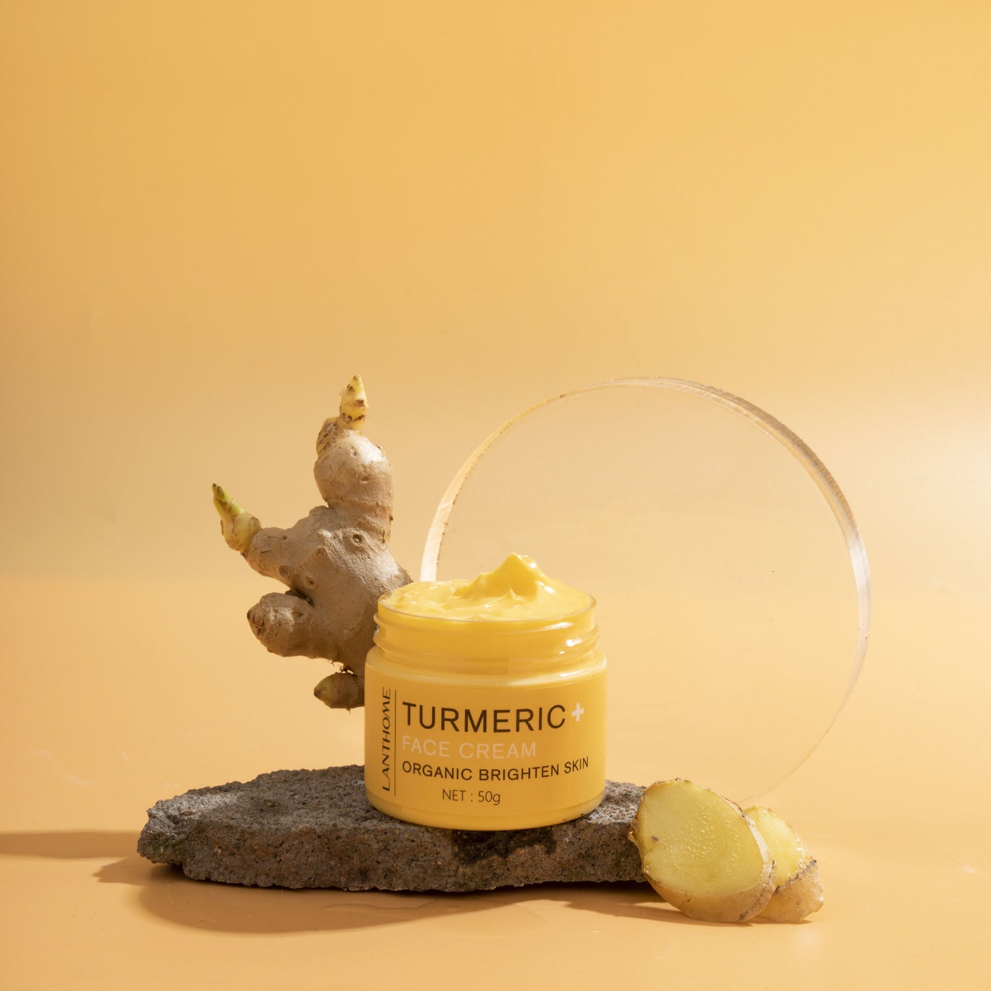 GlowRoot™ Turmeric Skincare Set – Cream & Essential Oil