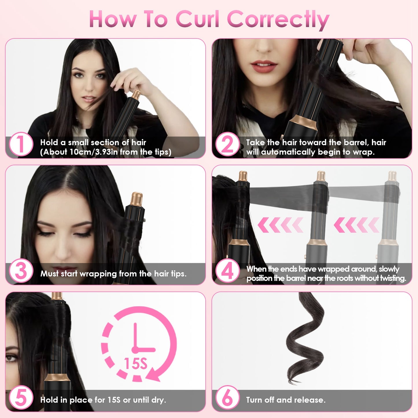 StylePro™ 5-in-1 Hot Air Hair Styler