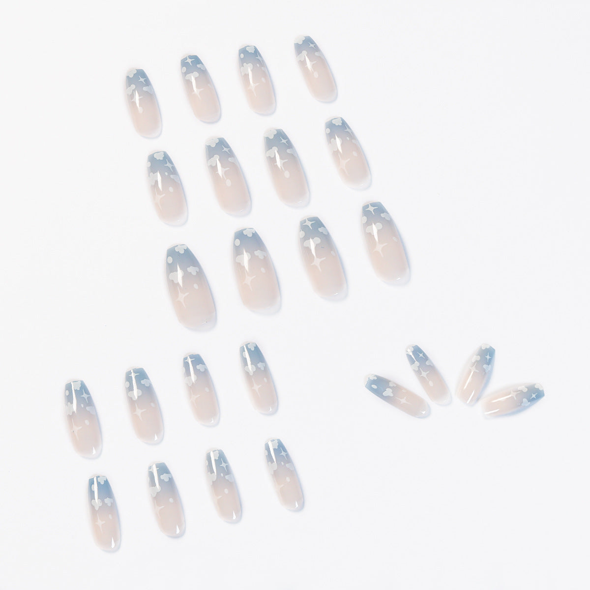 SoftGlam™ Finished Press-On False Nails (24pcs Set)