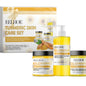 GlowRoot™ Advanced Turmeric Skincare Set – Cleanser, Scrub & Firming Cream