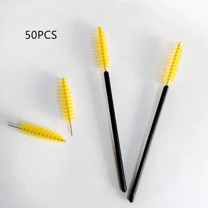 LashPro™ Premium Eyelash Brushes (50pcs Set)