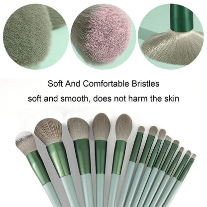ProGlow™ 13-Piece Professional Makeup Brush Set