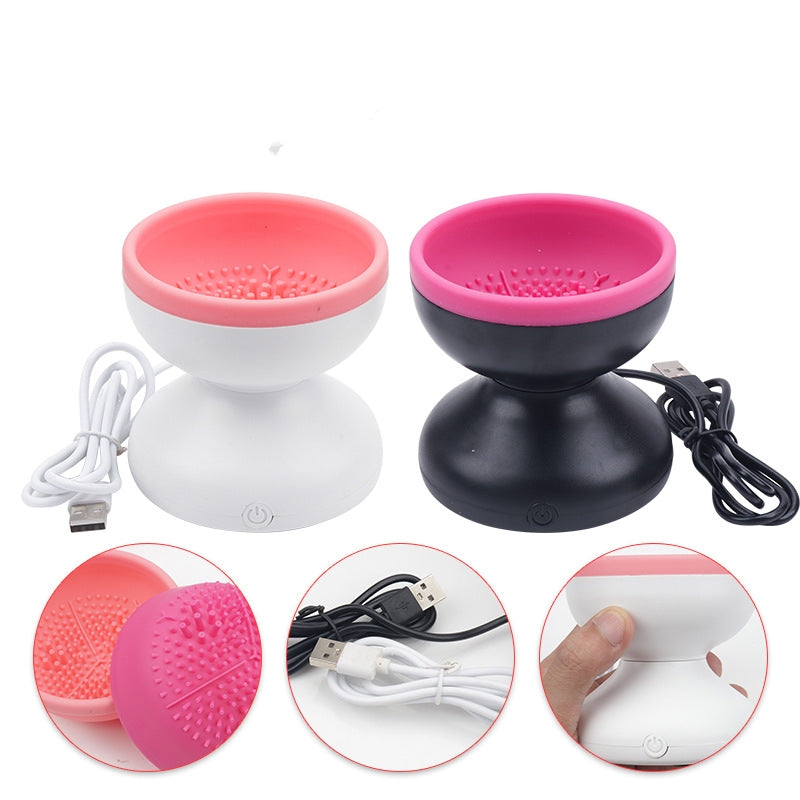 GlowSpin Pro – Electric Makeup Brush Cleaner