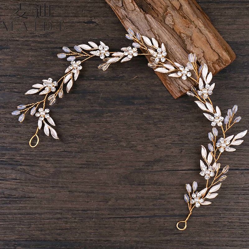 FloraElegance™ Bridal Hair Band
