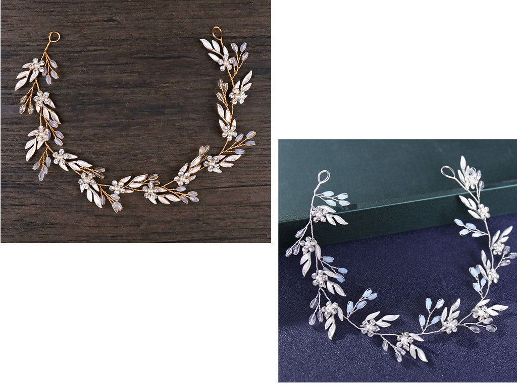 FloraElegance™ Bridal Hair Band