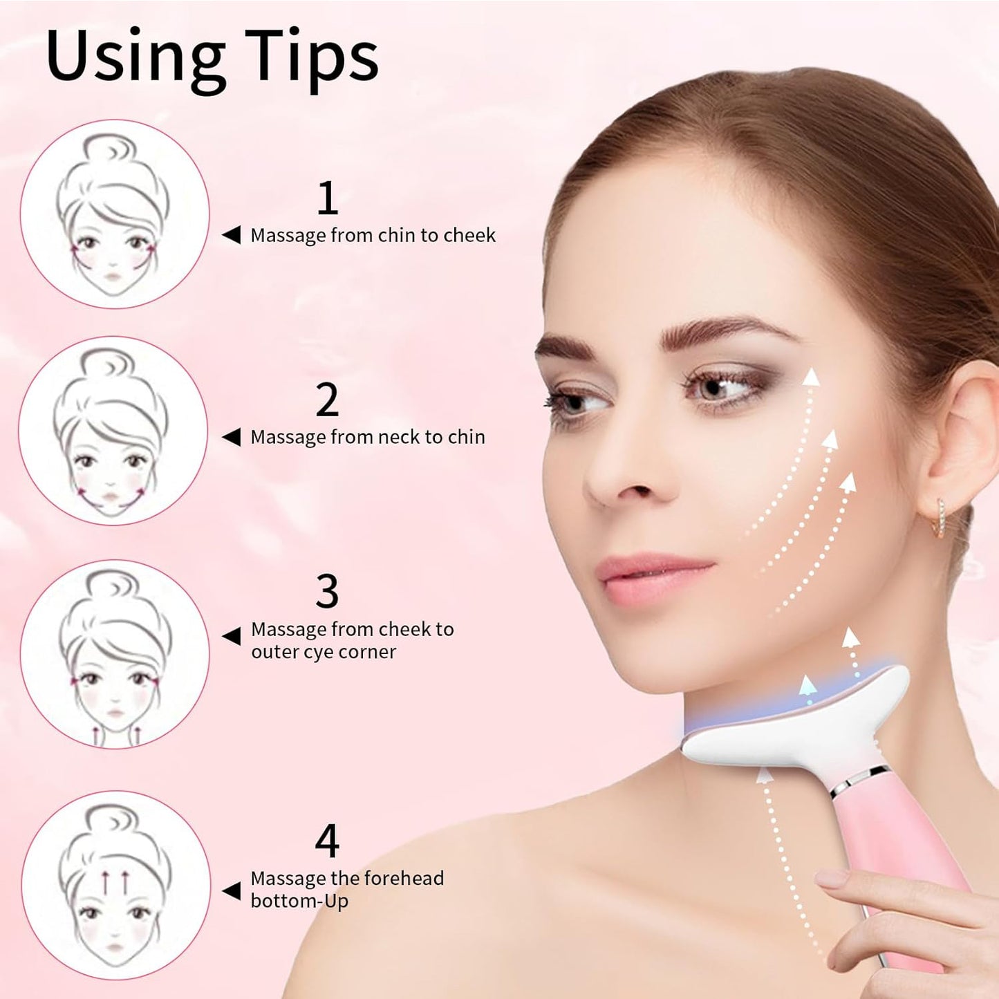 SculptEase™ 3-in-1 Heated Facial & Neck Massager