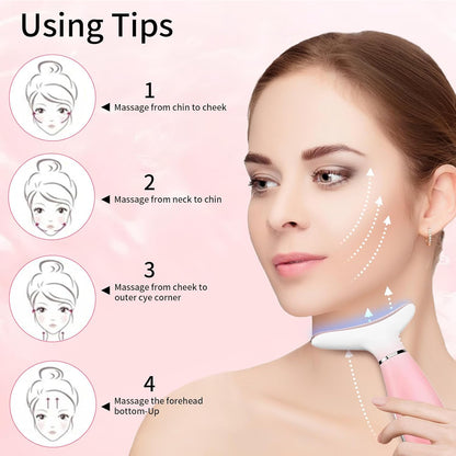 SculptEase™ 3-in-1 Heated Facial & Neck Massager
